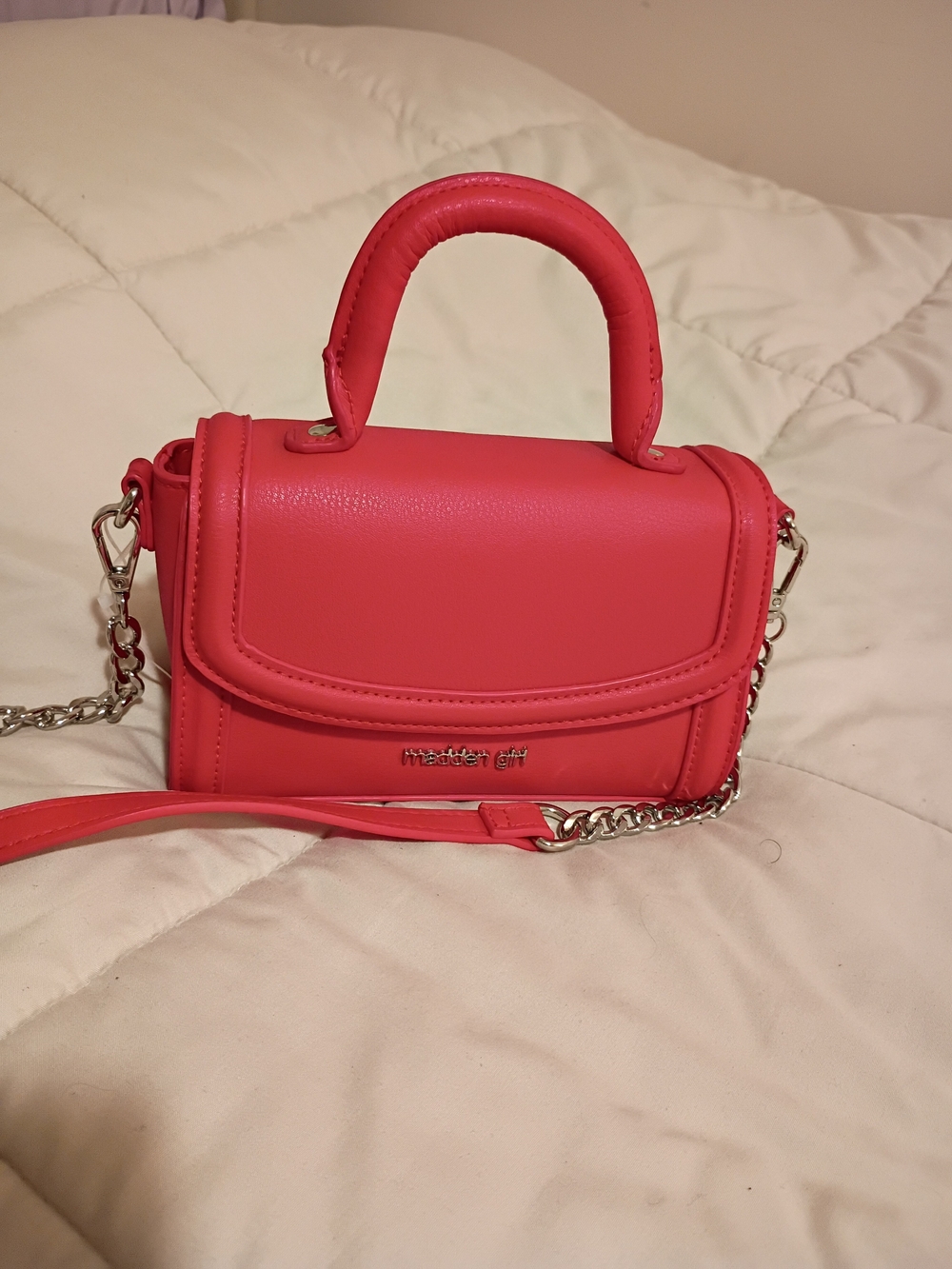 Madden Girl Mini Crossbody Bag in Pink